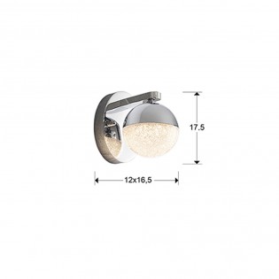 LED Wall Lamp Sphere (4,80W)
