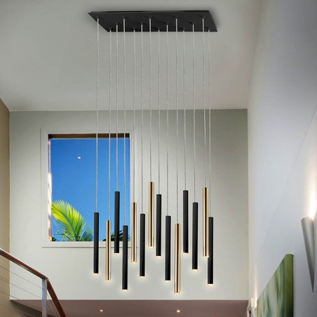 Lámpara de techo LED Varas (14x5W)
