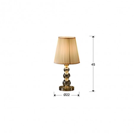 LED Table Lamp Champagne