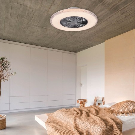 Plafón Ventilador LED Hardstad (40W)