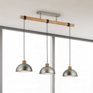 Regleta colgante Delhi (3 luces)