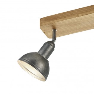 Regleta de techo Delhi (2 luces)