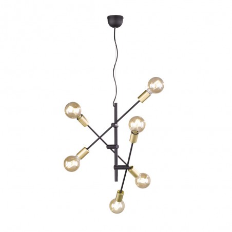 Ceiling Lamp Cross (6 lights)