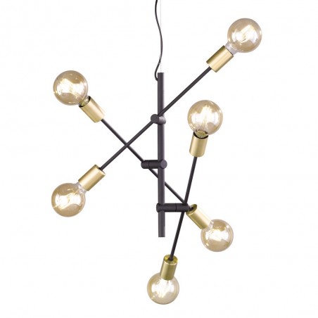 Ceiling Lamp Cross (6 lights)