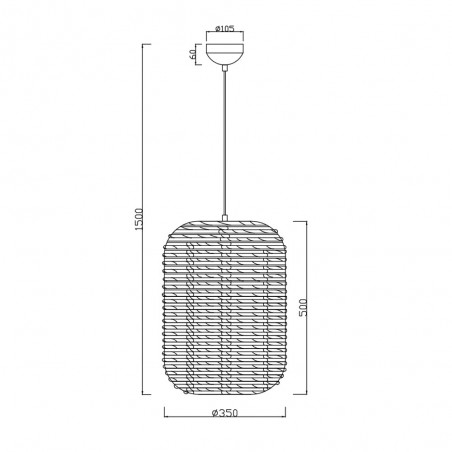 Suspended Lamp Runa