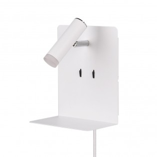 Aplique LED con repisa y USB Element (3W)