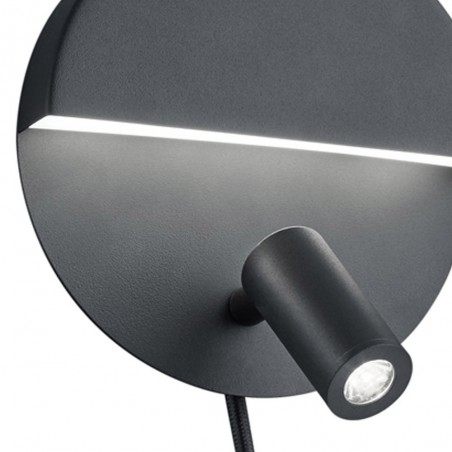 Aplique LED con lector Mario (6W)
