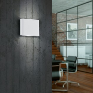 Aplique de exterior LED Thames II (2x2,50W)
