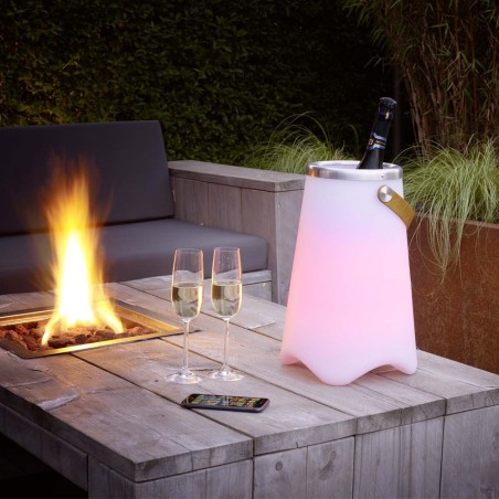 Lámpara portátil LED RGB con altavoz Jamaica (2,5W)