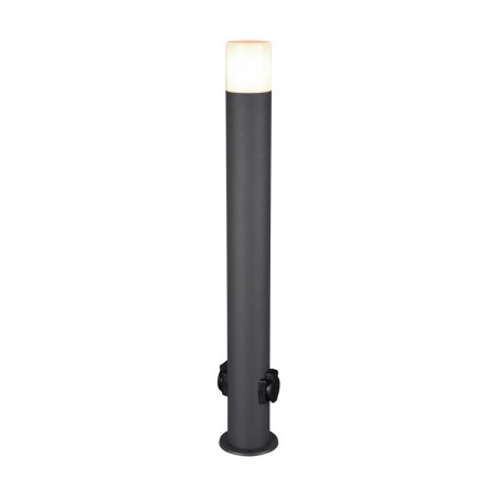 Bollard Light with socket Hoosic