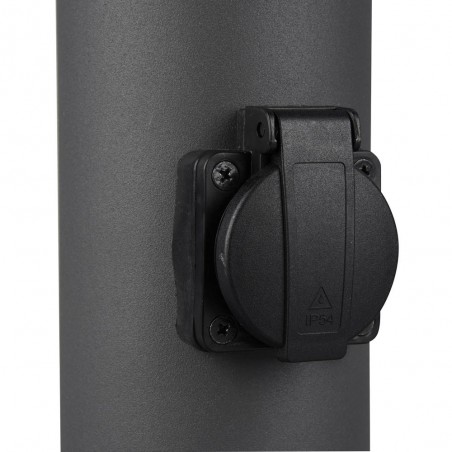 Bollard Light with socket Hoosic