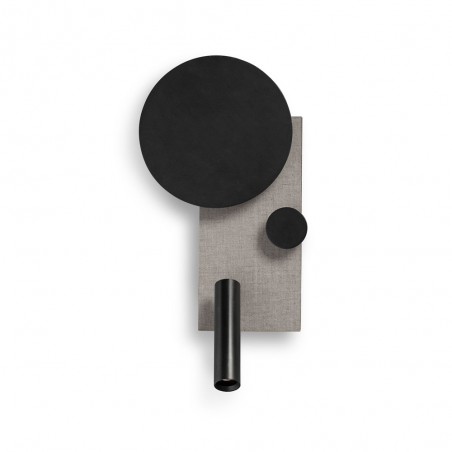 Aplique LED con lector Klee Derecho (10W+3W)