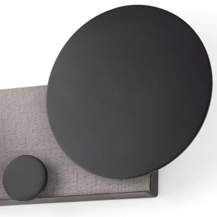 LED wall lamp with reader Klee Right (10+3W)