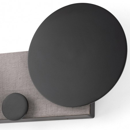LED wall lamp with reader Klee Right (10+3W)