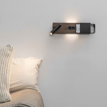 Aplique con lector LED e inducción Magos (6+3W)