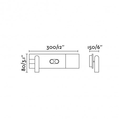 Aplique LED con lector e inducción Magos (6+3W)