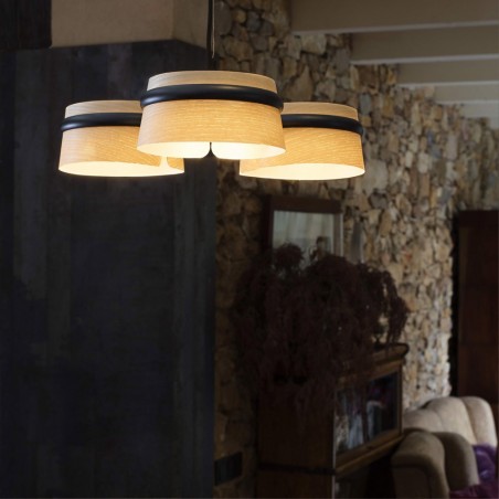 Lámpara colgante LED Loop (3x6W)