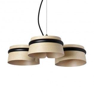 Lámpara colgante LED Loop (3x6W)