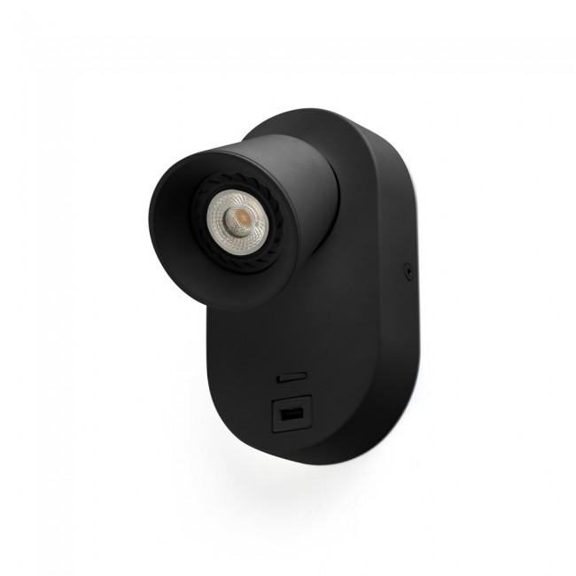 Aplique orientable con USB Corb