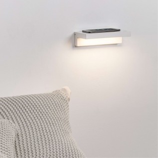 Aplique LED con inducción y USB Well (7W)