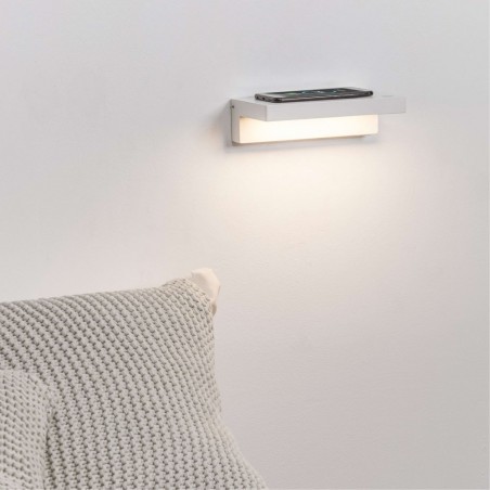 LED wall light with induction and USB Well (7W)