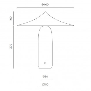 Lámpara de mesa LED Kine (10W)