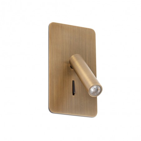 Aplique empotrable con lector LED Suau (3W)