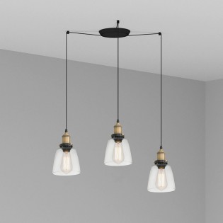 Lámpara colgante Clara (5 luces)