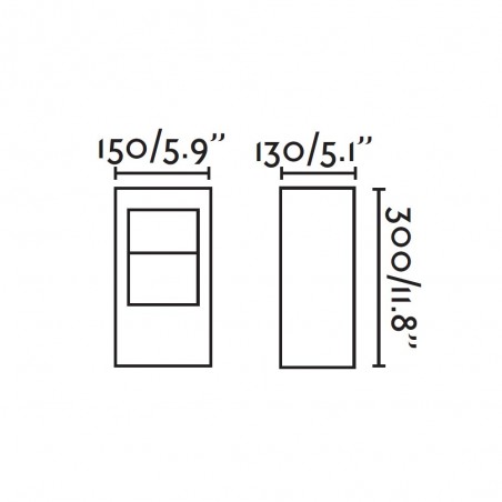 Outdoor LED Bollard Light Cast (10W)