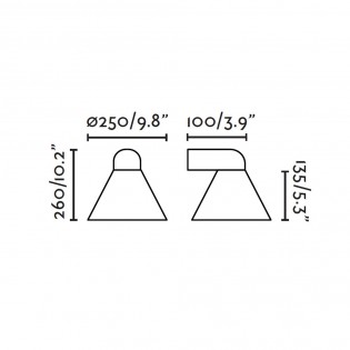 Aplique de pared exterior Pals