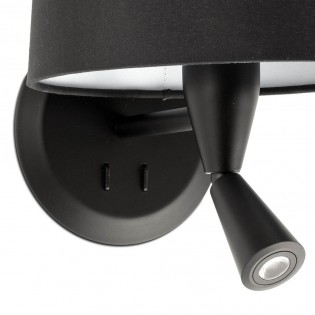 Aplique con lector LED Conga (3W)