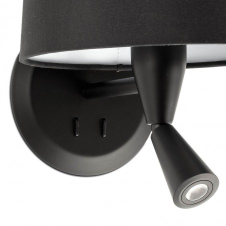 Aplique con lector LED Conga (3W)