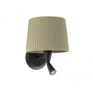 Aplique con lector LED Samba II (3W)