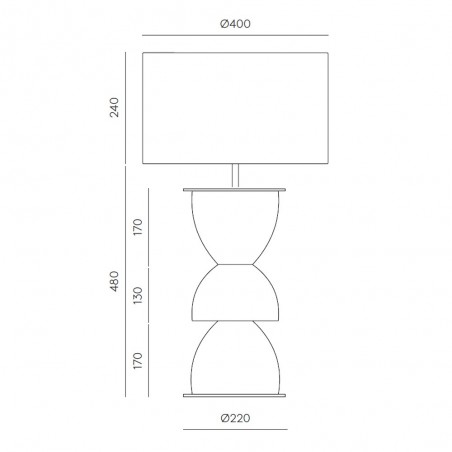 Table Lamp Metric