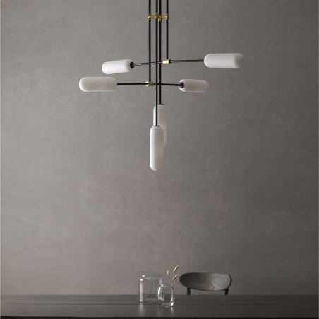 Lámpara colgante Atil (6 luces)