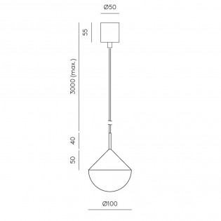 Lámpara de techo LED Nino (7W)