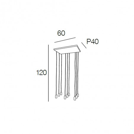 Pendant Lamp Aksel (9 Lights)