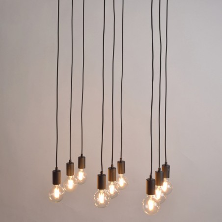 Lámpara colgante Grappe (9 luces)