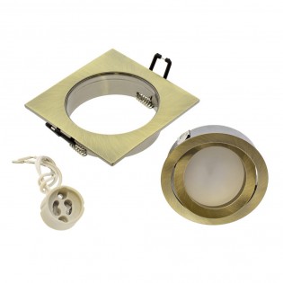 Swivel ceiling recessed light Classic (Square)