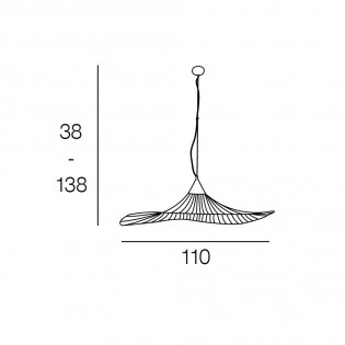 Lámpara colgante Lizzie Lámpara colgante Lizzie