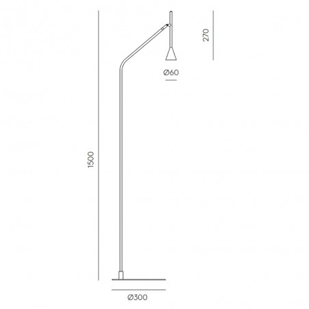 Floor lamp Lyb LED