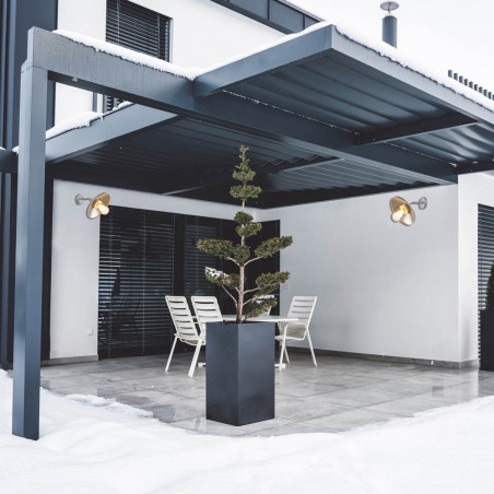 Aplique de exterior galvanizado Calvi