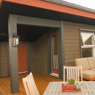 Aplique de pared exterior West