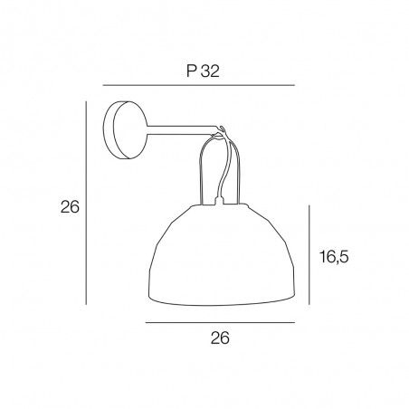 Outdoor Wall Lamp Maya