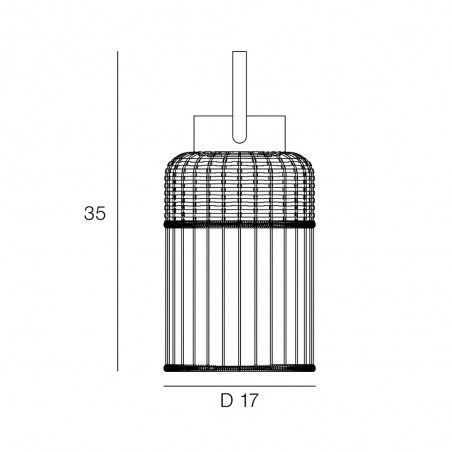 Outdoor Table Lamp Ivoa