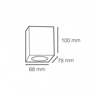 Aplique de pared exterior Classic