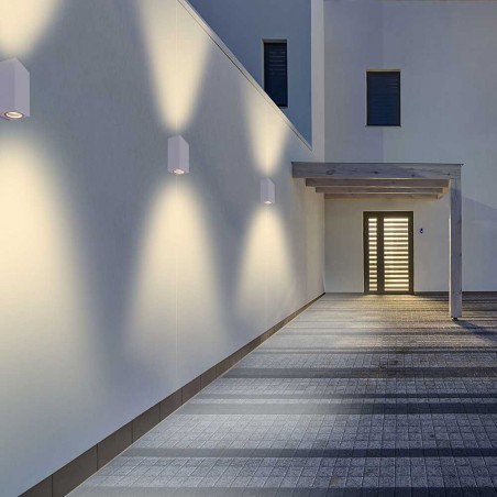 Aplique de pared exterior Classic (2 luces)