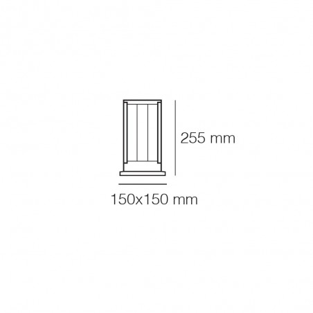 Sobremuro de exterior LED Fuero (7W)