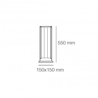 Baliza de exterior LED Fuero (10W)