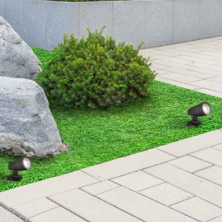 Foco LED de exterior con piqueta  (12W)